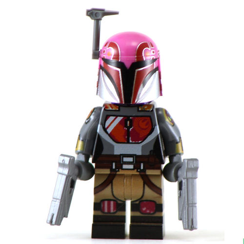 Big Kid Brix Custom LEGO® Minifigure – SABINE REN MANDALORIAN Collectible