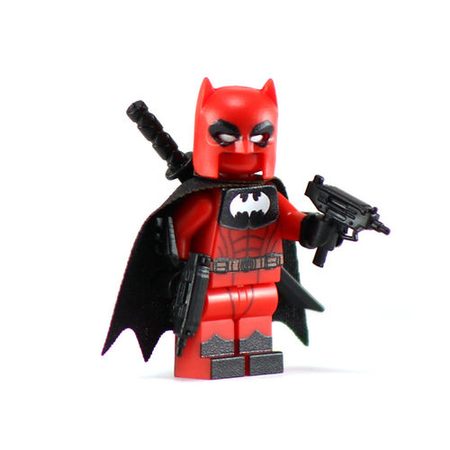 Big Kid Brix Custom LEGO® Minifigure – BATPOOL Collectible