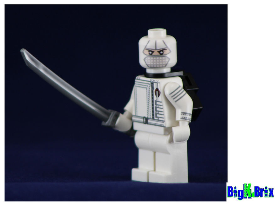 Big Kid Brix Custom LEGO® Minifigure – STORM SHADOW GI Joe Collectible