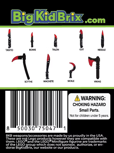 Bloody Blades - 9 Piece Set