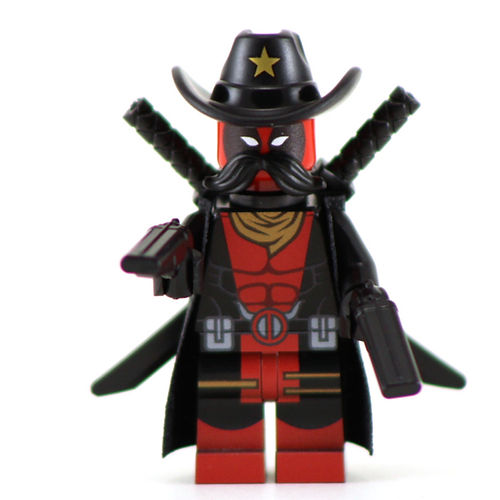 Big Kid Brix Custom LEGO® Minifigure – MERCPOOL COWBOY Collectible