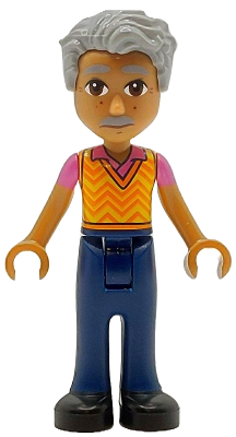 Preowned LEGO® Minifigure – Friends frnd0797 (Friends Raj)