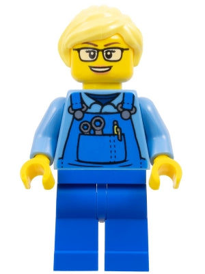 Preowned LEGO® Minifigure – FIRST LEGO League fst046 FIRST LEGO League Superpowered Female Mechanic