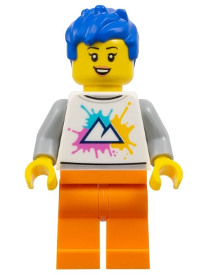 Preowned LEGO® Minifigure – FIRST LEGO League fst047 FIRST LEGO League Superpowered Female Park Rider