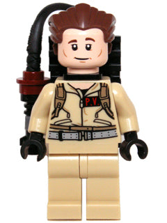 Preowned LEGO® Minifigure – LEGO® Ideas gb002 Dr. Peter Venkman Plain Arms Proton Pack