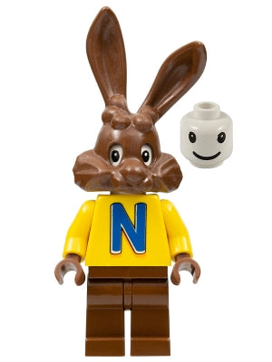 Preowned LEGO® Minifigure – Studios gen003 Quicky the Nesquik Bunny (Nestle Rabbit)