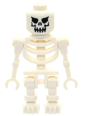 Preowned LEGO® Minifigure – Indiana Jones gen018 Skeleton Fantasy Era Torso w/Evil Skull