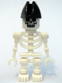 Preowned LEGO® Minifigure – Pirates gen020 Skeleton Evil Skull Straight Mechanical Arms w/V