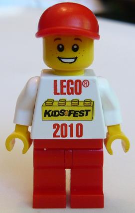 Preowned LEGO® Minifigure – LEGO® Brand gen039 LEGO® KidsFest 2010 Minifigure