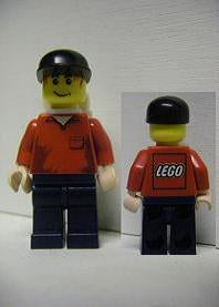 Preowned LEGO® Minifigure – Promotional gen041 De Bouwsteen LEGO® World 2008 Minifigure