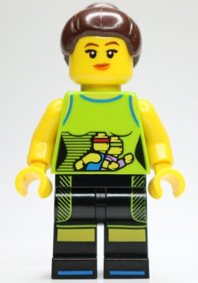 Preowned LEGO® Minifigure – LEGO® Brand gen092 5K Family Road Race Female 2017