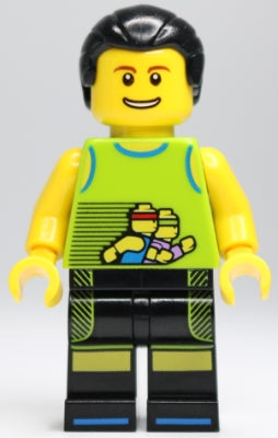 Preowned LEGO® Minifigure – LEGO® Brand gen093 5K Family Road Race Male 2017
