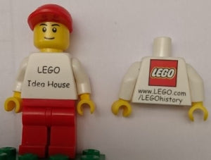 Preowned LEGO® Minifigure – LEGO® Brand gen102 LEGO® Idea House Minifigure LEGO® Logo w/LEG