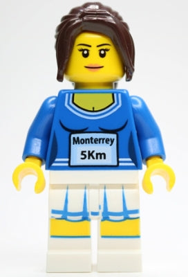 Preowned LEGO® Minifigure – LEGO® Brand gen124 5K Family Road Race Female 2014 Monterrey