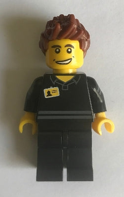 Preowned LEGO® Minifigure – LEGO® Brand gen132 Store Employee (100 LEGO® Stores North Ameri
