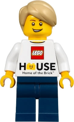 Preowned LEGO® Minifigure – LEGO® Brand gen133 LEGO® House Minifigure LEGO® Logo Home of th