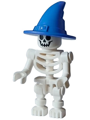 Preowned LEGO® Minifigure – LEGO® Brand gen180 Skeleton Standard Skull Bent Arms Vertical G