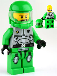 Preowned LEGO® Minifigure – Space gs009 Chuck Stonebreaker