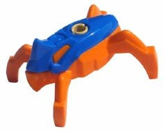 Preowned LEGO® Minifigure – Hero Factory hf013 Jumper Blue Top and Orange Base