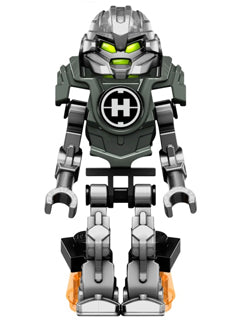 Preowned LEGO® Minifigure – Hero Factory hf014 Hero Factory Mini Bulk w/Rocket Jets