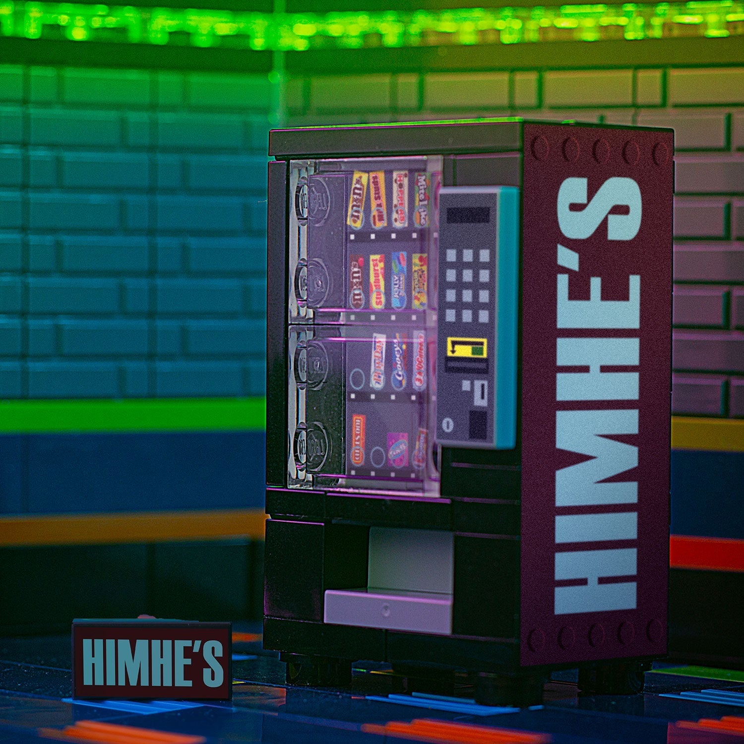 Brickshow Shop HimHe's - B3 Customs® Candy Vending Machine Building Kit