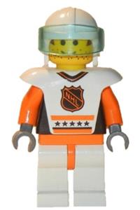Preowned LEGO® Minifigure – Sports hky002 Hockey Player B