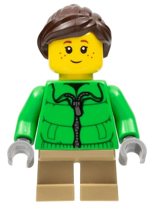 Preowned LEGO® Minifigure – Holiday & Event hol075 Winter Holiday Train Girl