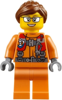 Preowned LEGO® Minifigure – Holiday & Event hol108 Coast Guard City Female