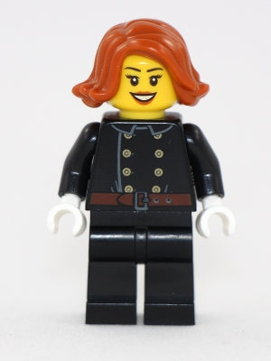 Preowned LEGO® Minifigure – Holiday & Event hol119 Fire Jacket w/8 Buttons Dark Orange Fema