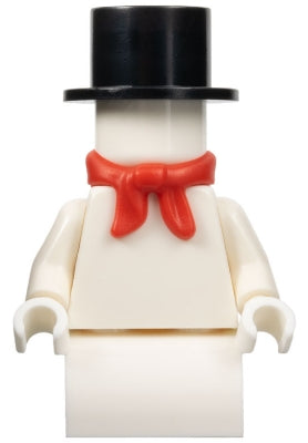 Preowned LEGO® Minifigure – Holiday & Event hol130 Snowman w/2 x 2 Curved Top Brick as Legs