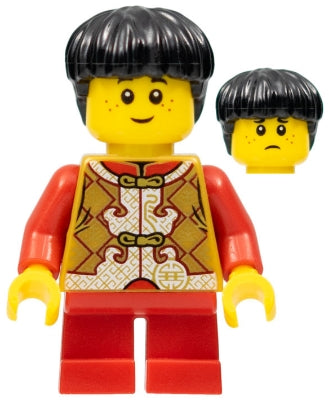 Preowned LEGO® Minifigure – Holiday & Event hol143 Son Chinese Years Eve Dinner