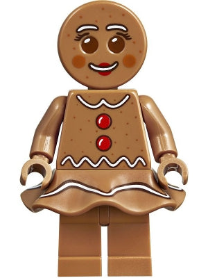 Preowned LEGO® Minifigure – Holiday & Event hol168 Gingerbread Woman