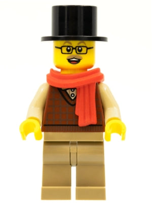 Preowned LEGO® Minifigure – Holiday & Event hol249 Top Hat Tom