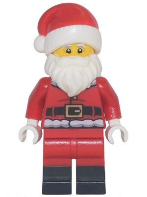 Preowned LEGO® Minifigure – Holiday & Event hol253 Santa Red Fur Lined Jacket w/Button and