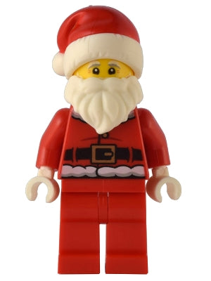Preowned LEGO® Minifigure – Holiday & Event hol284 Santa Red Fur Lined Jacket w/Button and