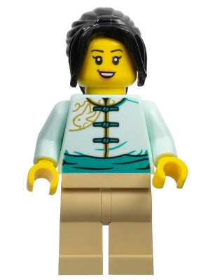 Preowned LEGO® Minifigure – Holiday & Event hol306 Lunar Year Parade Participant Female