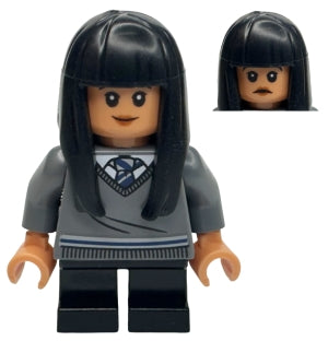 Preowned LEGO® Minifigure – Harry Potter hp263a Cho Chang - Dark Bluish Gray Ravenclaw Sweater with Crest, Black Short Legs,