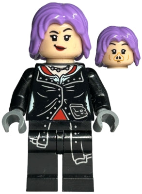Preowned LEGO® Minifigure – Harry Potter hp336 Nymphadora Tonks Medium Lavender Hair Printe