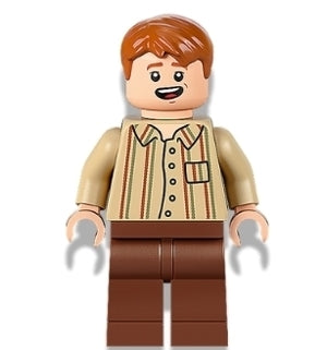 Preowned LEGO® Minifigure – Harry Potter hp342 Fred Weasley Tan Striped Shirt