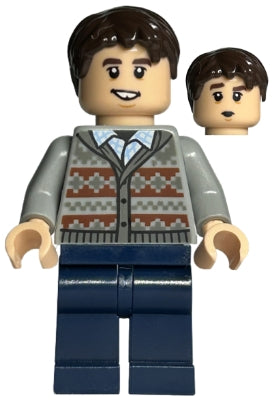 Preowned LEGO® Minifigure – Harry Potter hp370 Neville Longbottom Fair Isle Sweater Dark Bl