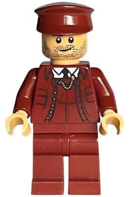 Preowned LEGO® Minifigure – Harry Potter hp377 Train Conductor Medium Tan Head
