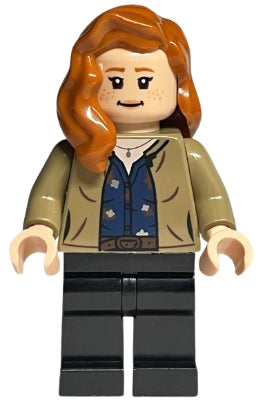 Preowned LEGO® Minifigure – Harry Potter hp388 Ginny Weasley Epilogue Dark Tan Jacket