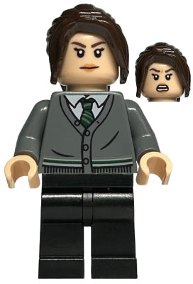 Preowned LEGO® Minifigure – Harry Potter hp400 Pansy Parkinson Dark Bluish Gray Slytherin C