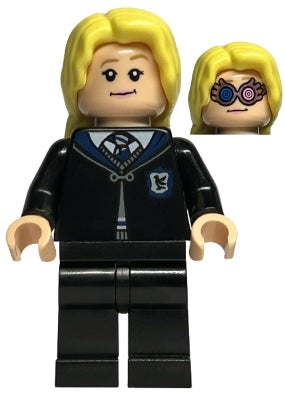 Preowned LEGO® Minifigure – Harry Potter hp403 Luna Lovegood Black Ravenclaw Robe and Legs