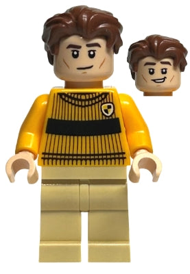 Preowned LEGO® Minifigure – Harry Potter hp405 Cedric Diggory Quidditch Sweater