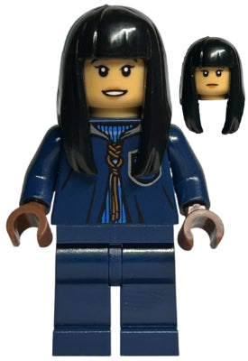 Preowned LEGO® Minifigure – Harry Potter hp418 Cho Chang Dark Blue Ravenclaw Quidditch Unif