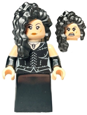 Preowned LEGO® Minifigure – Harry Potter hp424 Bellatrix Lestrange Black Dress Dual Molded