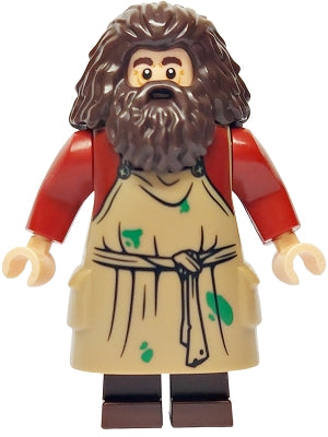 Preowned LEGO® Minifigure – Harry Potter hp474 Rubeus Hagrid - Dark Tan Apron
