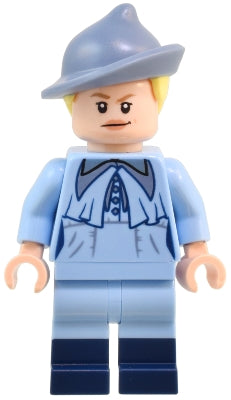 Preowned LEGO® Minifigure – Harry Potter hp497 Fleur Delacour - Bright Light Blue Robe, Smirking / Scared