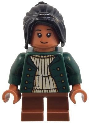 Preowned LEGO® Minifigure – Harry Potter hp505 Padma Patil - Dark Green Jacket, Reddish Brown Short Legs
